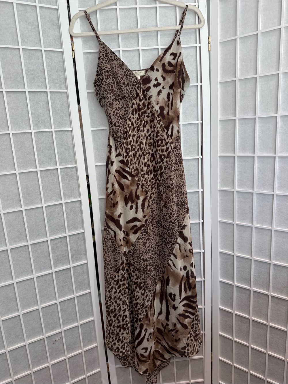 Thirty Thirty LA Leopard Print Dress Size L